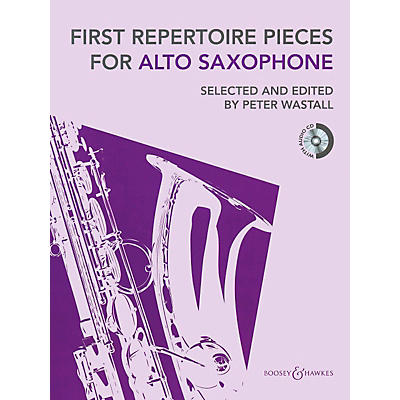 Hal Leonard First Repertoire Pieces For Alto Saxophone Book/CD Includes Piano Accompaniment