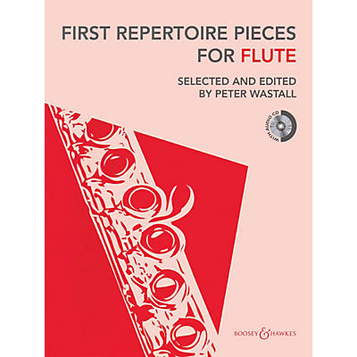 Hal Leonard First Repertoire Pieces For Flute Book/CD Includes Piano Accompaniment