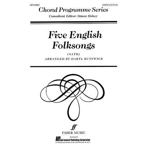 Faber Music LTD Five English Folksongs (Collection) Faber Program Series Series Edited by Daryl Runswick