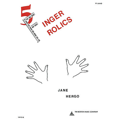 Five Finger Frolics Music Sales America Series Softcover Composed by Jane Hergo