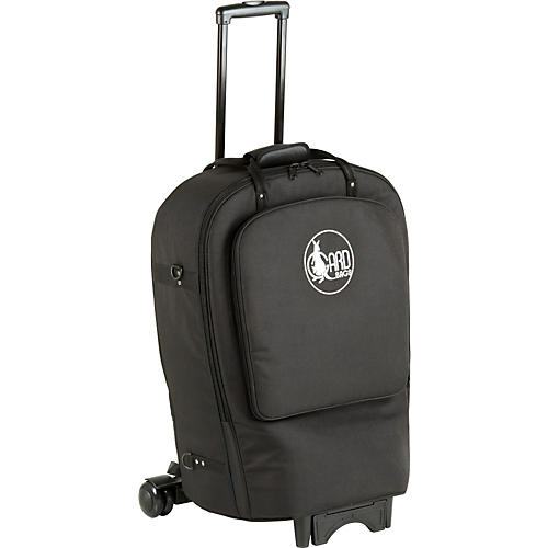 Gard Fixed Bell French Horn Wheelie Bag 41-WBFLK Black Ultra Leather