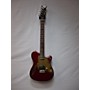 Used Fret-King Fkv25jcar Solid Body Electric Guitar Red