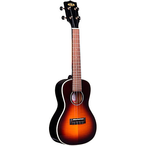 Kala Flame Maple Concert Tobacco Burst