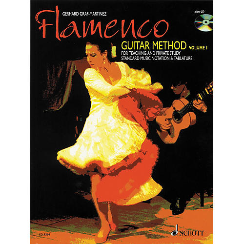 Schott Flamenco Guitar Method Volume 1 Book with CD