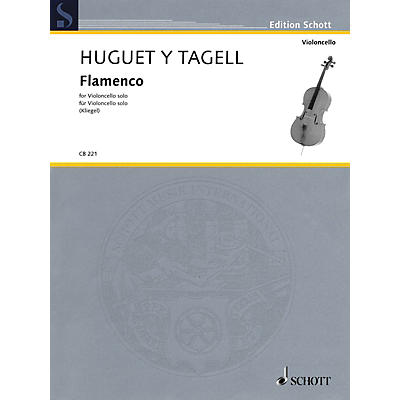 Schott Flamenco from Suite espagnole No. 1 (Cello Solo) String Solo Series Softcover