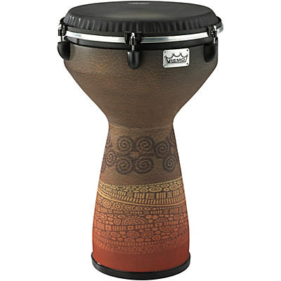 Remo Flareout Djembe Drum - Desert Brown, 13in