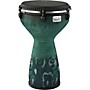 Remo Flareout Djembe Drum, Everglade Green, 13