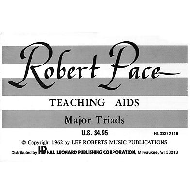 Lee Roberts Flash Cards, Major Triads Pace Piano Education Series Composed by Robert Pace
