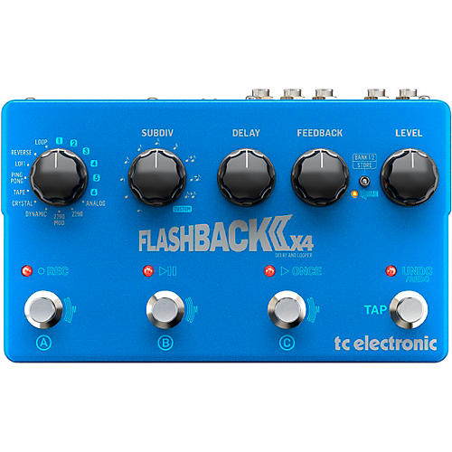 Flashback 2 X4 Delay and Looper Effects Pedal