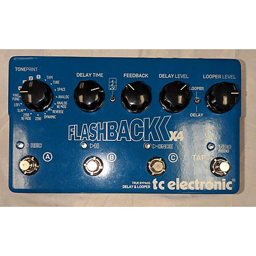 TC Electronic Flashback X4 Delay And Looper Effect Pedal