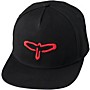PRS Flat Bill Baseball Hat, Black - Red Bird Logo