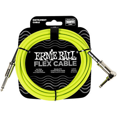Ernie Ball Flat Ribbon Stereo Patch Cable, Single
