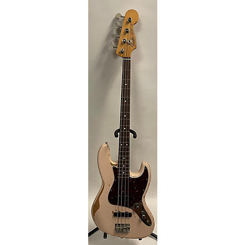 Fender Flea Signature Jazz Bass Electric Bass Guitar relic shell pink