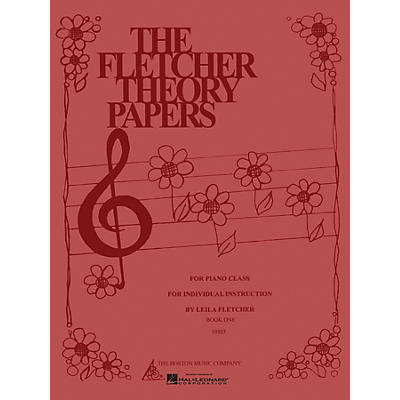 Boston Music Fletcher Theory Papers (Book 1) Music Sales America Series Softcover Written by Leila Fletcher