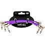 Ernie Ball Flex Patch Cable 3-Pack - 6 in. Purple