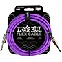 Ernie Ball Flex Straight to Straight Instrument Cable - 10 ft. Purple