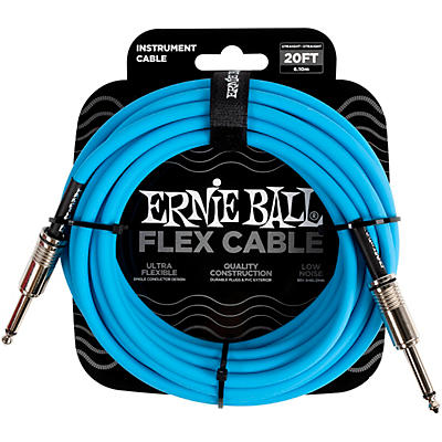 Ernie Ball Flex Straight to Straight Instrument Cable -