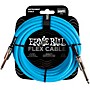 Ernie Ball Flex Straight to Straight Instrument Cable 20 ft. Blue