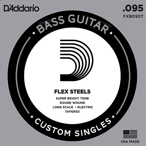 FlexSteel Long Scale Tapered Single Bass Guitar String (.095)