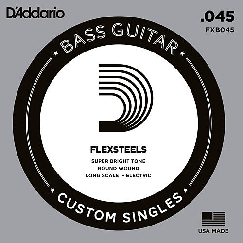 FlexSteels Long Scale Bass Guitar Single String (.045)