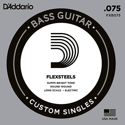 FlexSteels Long Scale Bass Guitar Single String (.075)