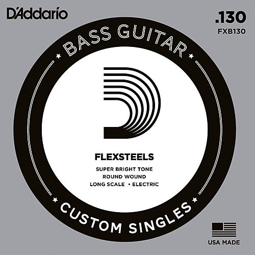 FlexSteels Long Scale Bass Guitar Single String (.130)