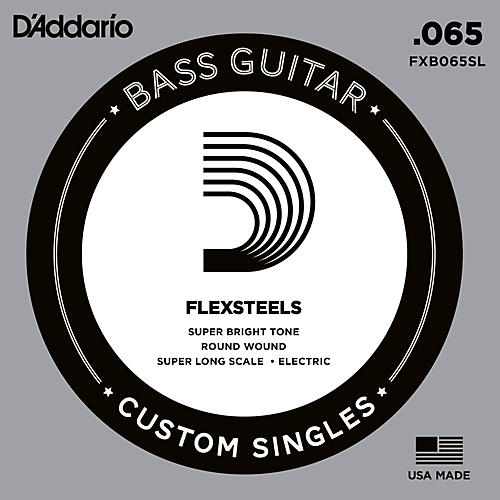 FlexSteels Super Long Scale Bass Guitar Single String (.065)