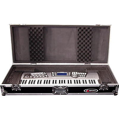 Odyssey Flight Zone: Keyboard case for 61 note keyboards with wheels