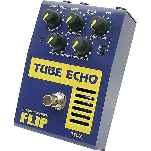 Flip Series TD-X Tube Echo Guitar Effects Pedal