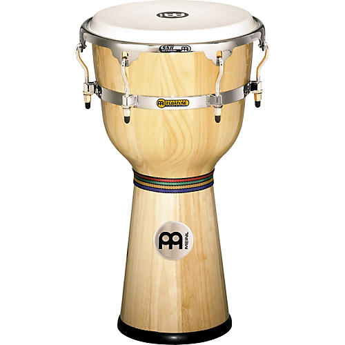 Meinl Floatune Wood Djembe Condition 1 - Mint Natural 12 In