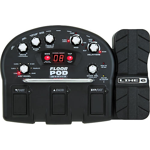 Floor POD Guitar Multi Effects Pedal