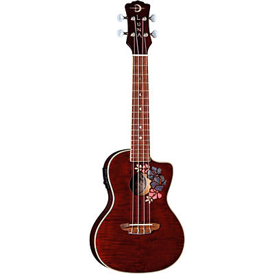 Luna Guitars Flora Concert Ukulele