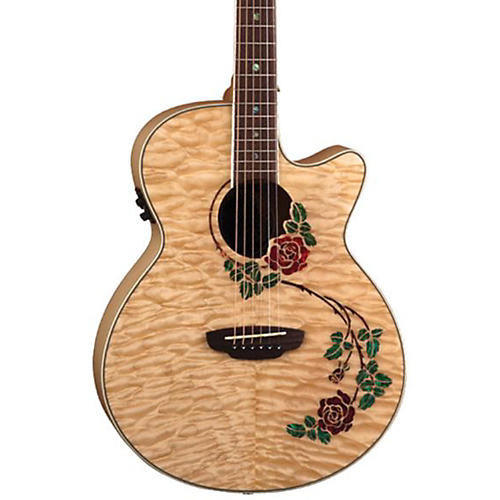 Flora Rose Folk Acoustic-Electric Guitar