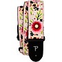 Perri's Floral Garden Jacquard Guitar Strap Pink 2 in.