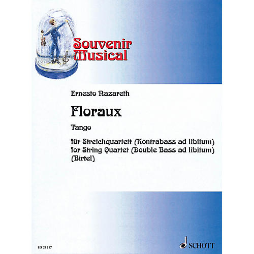Schott Music Floraux Schott Series Softcover Composed by Ernesto Nazareth Arranged by Wolfgang Birtel