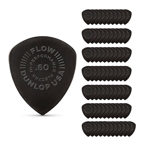 Dunlop Flow Nylon Guitar Picks .60 mm 72 Pack