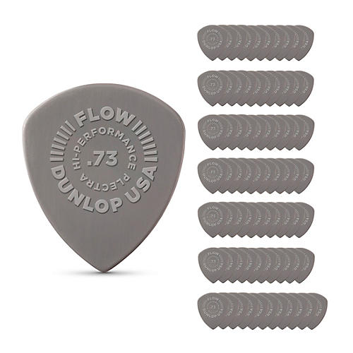 Dunlop Flow Nylon Guitar Picks .73 mm 72 Pack
