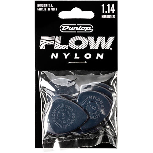 Dunlop Flow Nylon Guitar Picks 1.14 mm 12 Pack