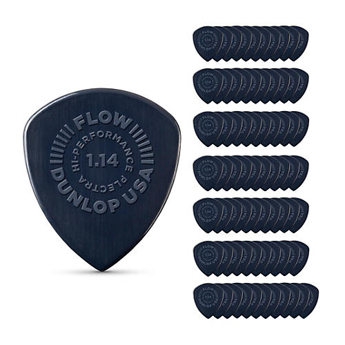 Dunlop Flow Nylon Guitar Picks 1.14 mm 72 Pack