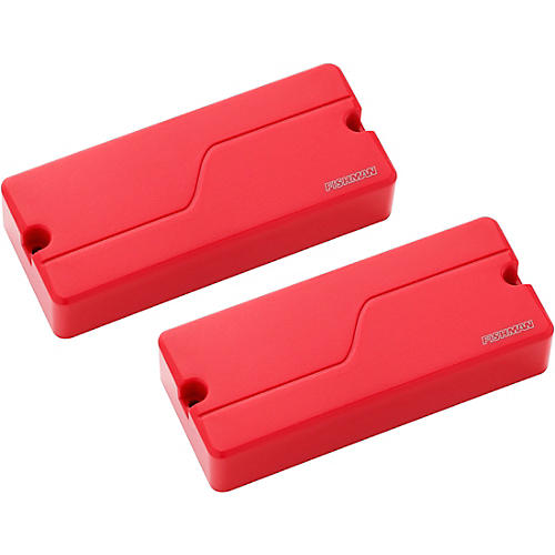 Fishman Fluence Modern Humbucker 3 Voices 7-String Electric Guitar Pickup Set Red