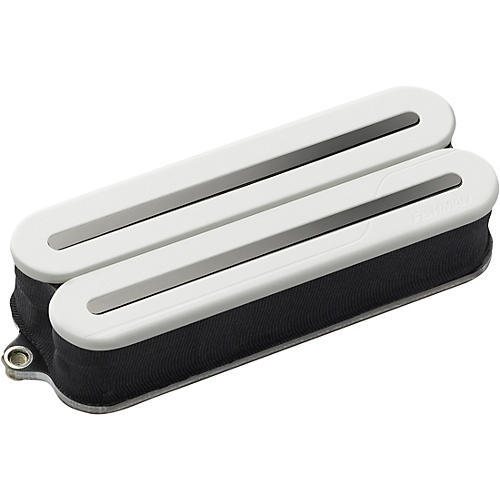 Fishman Fluence Open Core Modern Humbucker 8-String Black Nickel Blades Electric Guitar Ceramic Pickup White