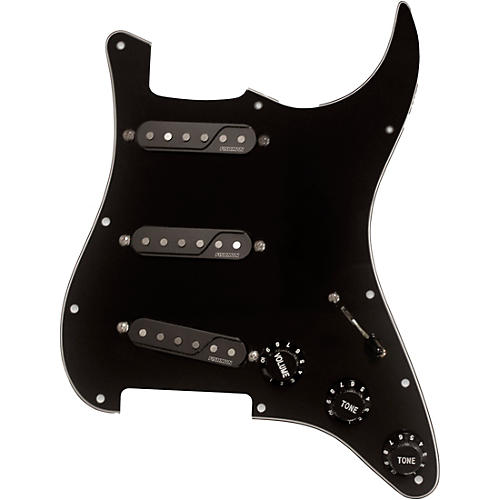Fishman Fluence Strat Set Greg Koch Loaded Pickguard Black
