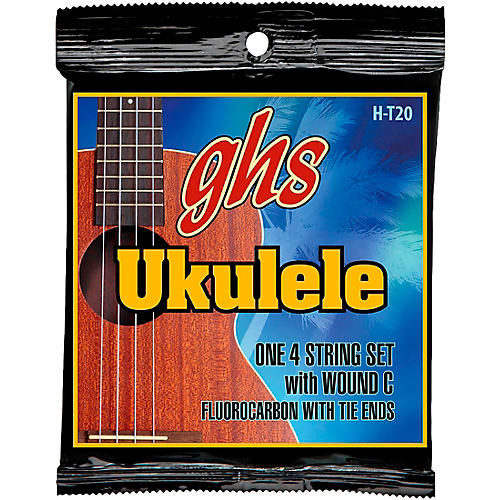 GHS Fluorocarbon Tenor Wound C Ukulele Strings