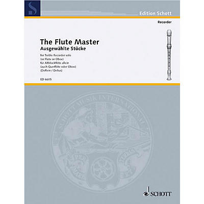 Schott Flute Master Selected Pieces Schott Series
