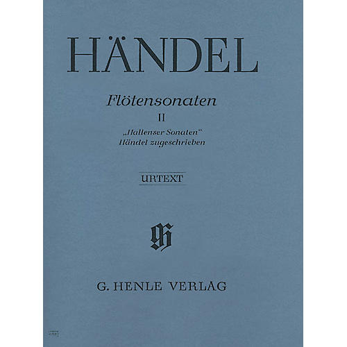 G. Henle Verlag Flute Sonatas - Volume 2 Henle Music Folios Series Softcover