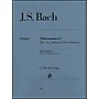 G. Henle Verlag Flute Sonatas - Volume I (The Four Authentic Sonatas - with Violoncello Part) By Bach