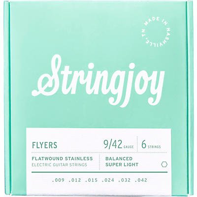 Stringjoy Flyers Electric Guitar Strings -