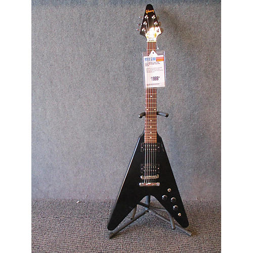 Gibson Flying V 80s Solid Body Electric Guitar Ebony