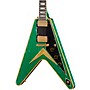 Gibson Custom Flying V Custom Electric Guitar - Heavy Aged, Teal Sparkle
