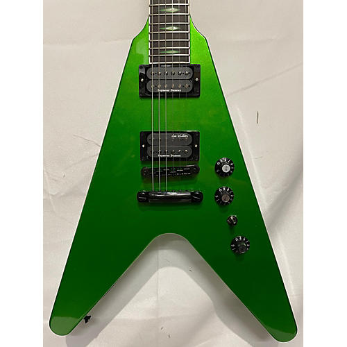 Gibson Flying V Dave Mustang Signature Solid Body Electric Guitar Emerald Green